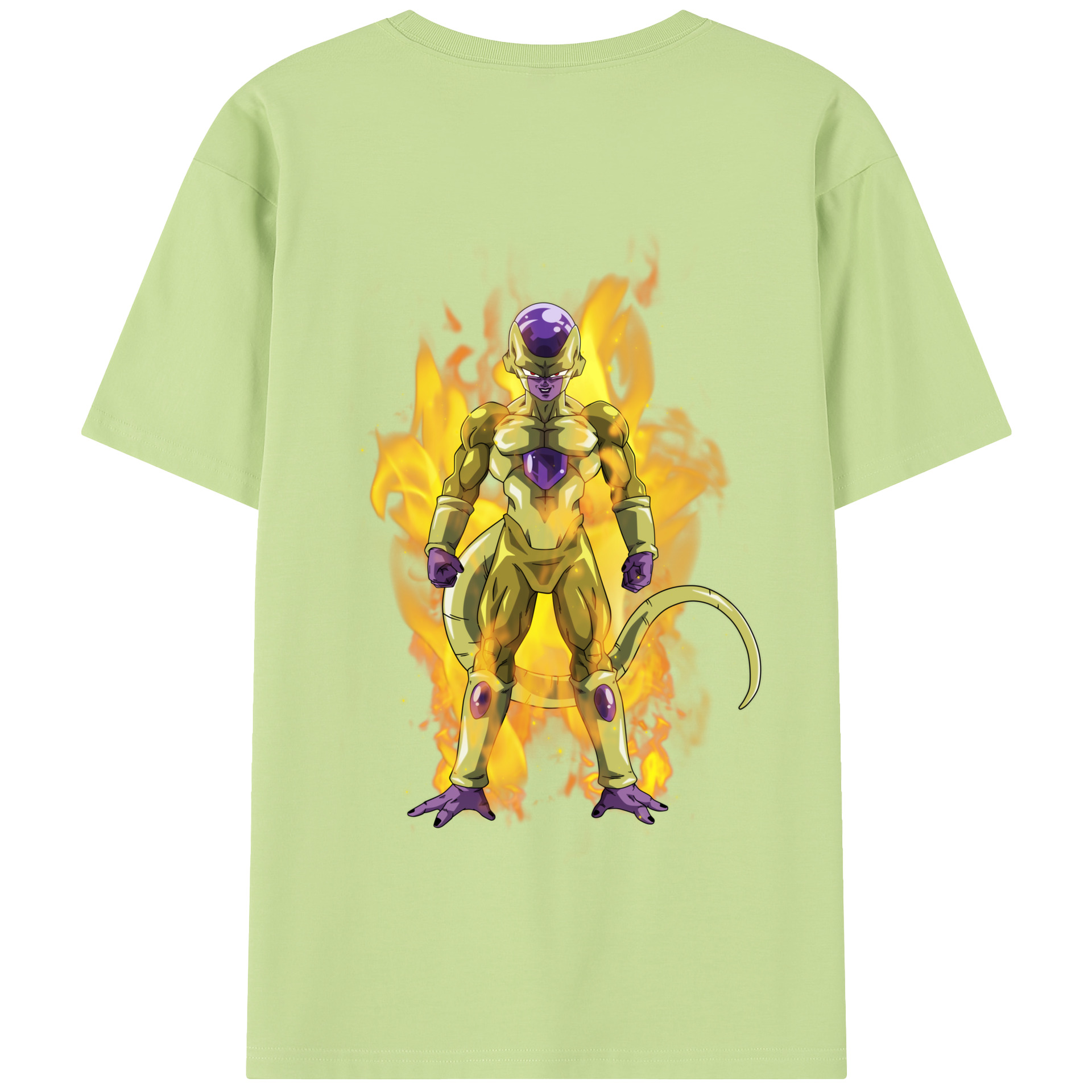 （画像用） ドラゴンボール フリーザ DRAGON BALL Frieza 綿100％半袖Tシャツ（背面プリント）